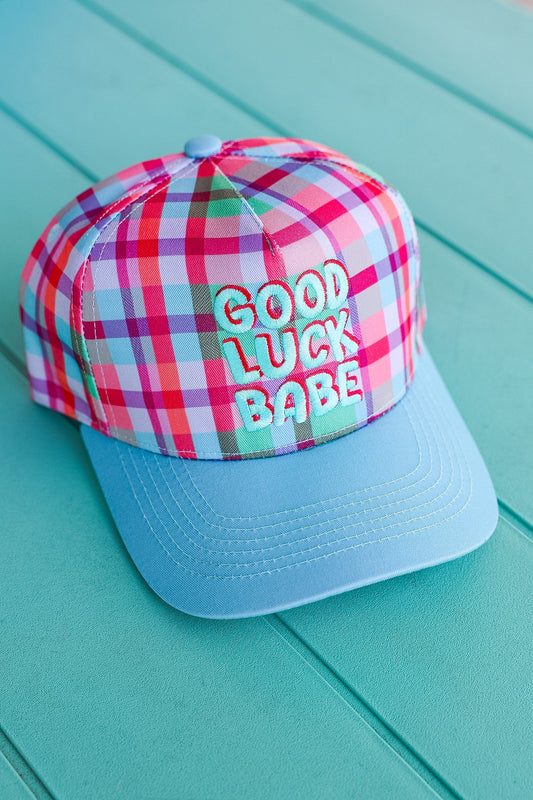 GOOD LUCK BABE CANVAS CAP