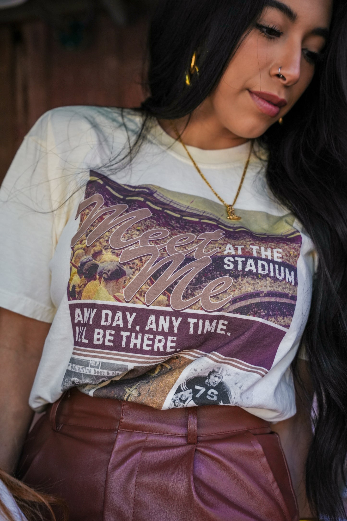 MEET ME AT THE STADIUM TEE