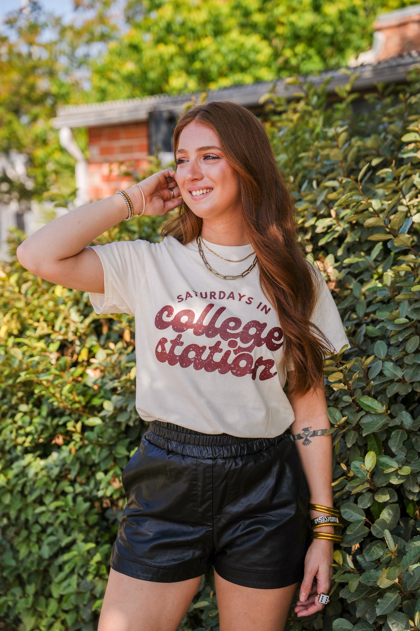 SATURDAYS IN CUSTOM TEE