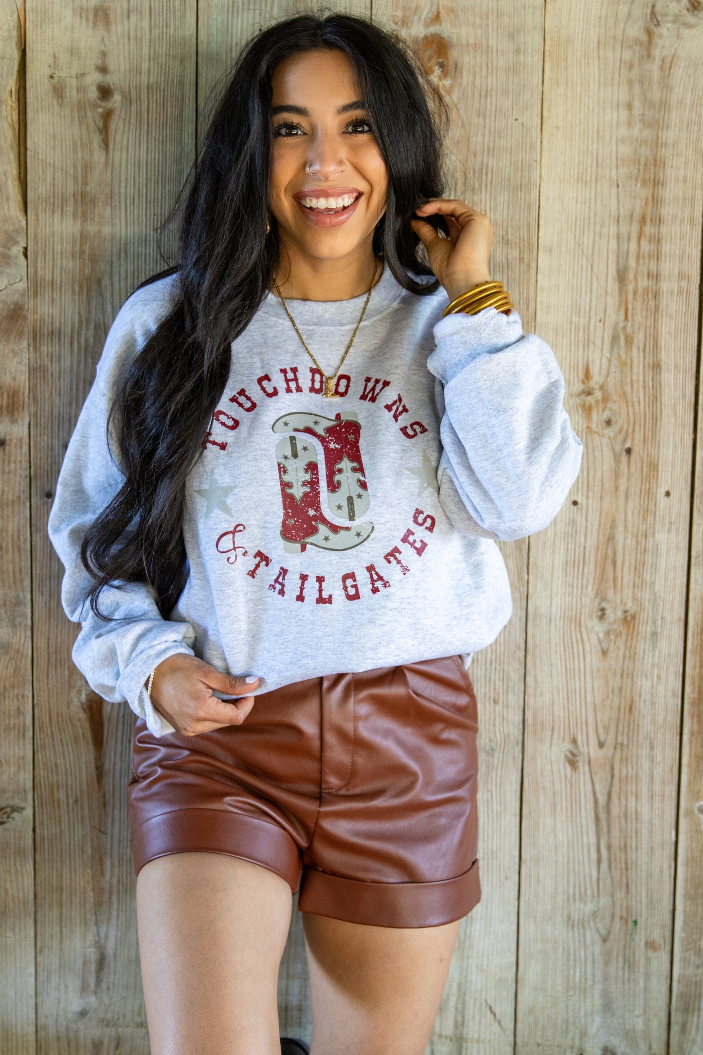 TOUCHDOWNS & TAILGATES TEE