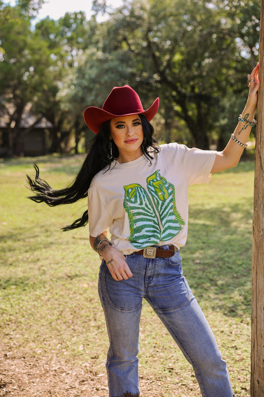 ZEBRA CHAPS (NEON) TANK | TEE