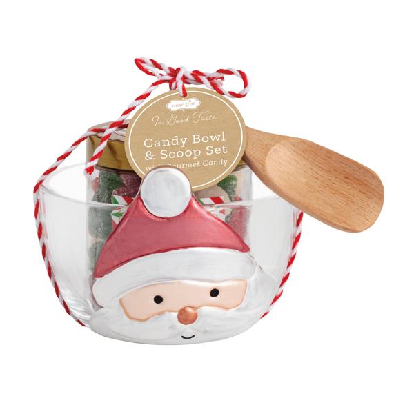 NUTCRACKER - SANTA CANDY BOWL SET