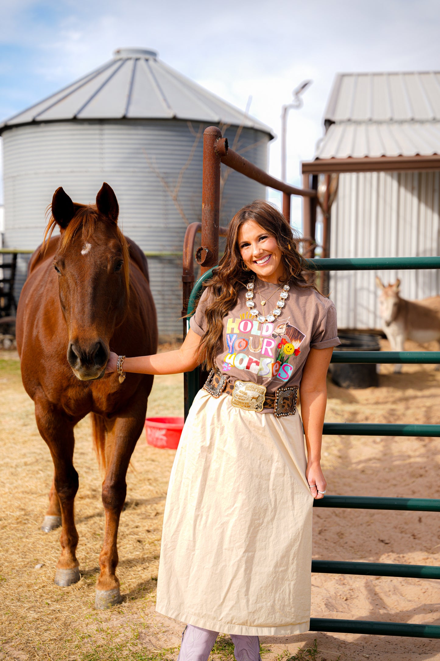 HOLD YOUR HORSES TEE