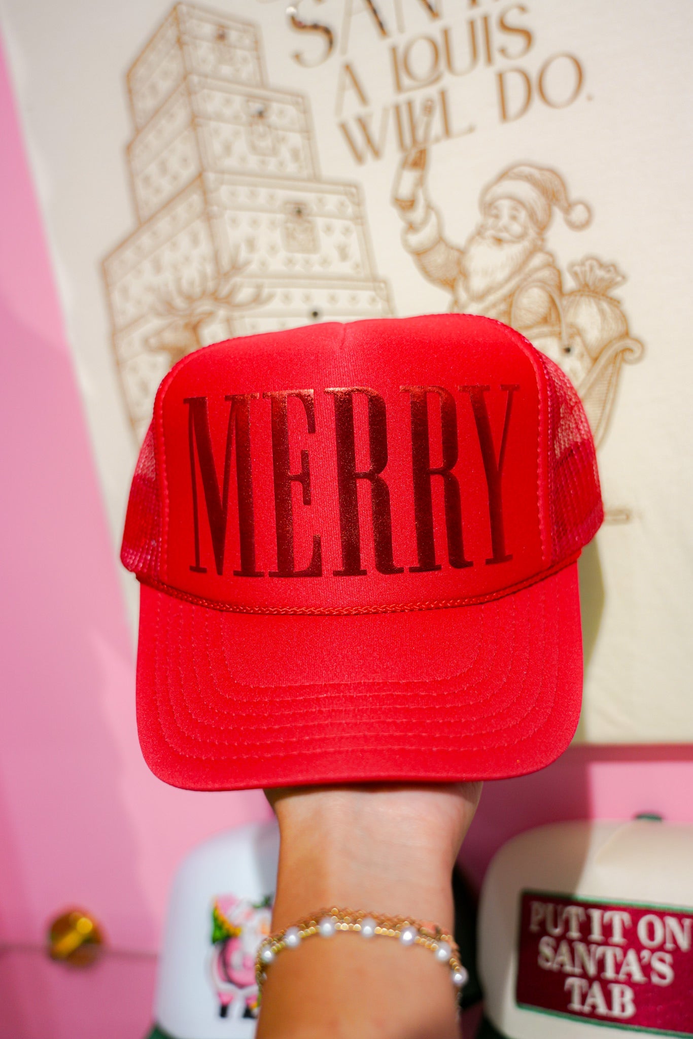 MERRY MOOD TRUCKER HAT