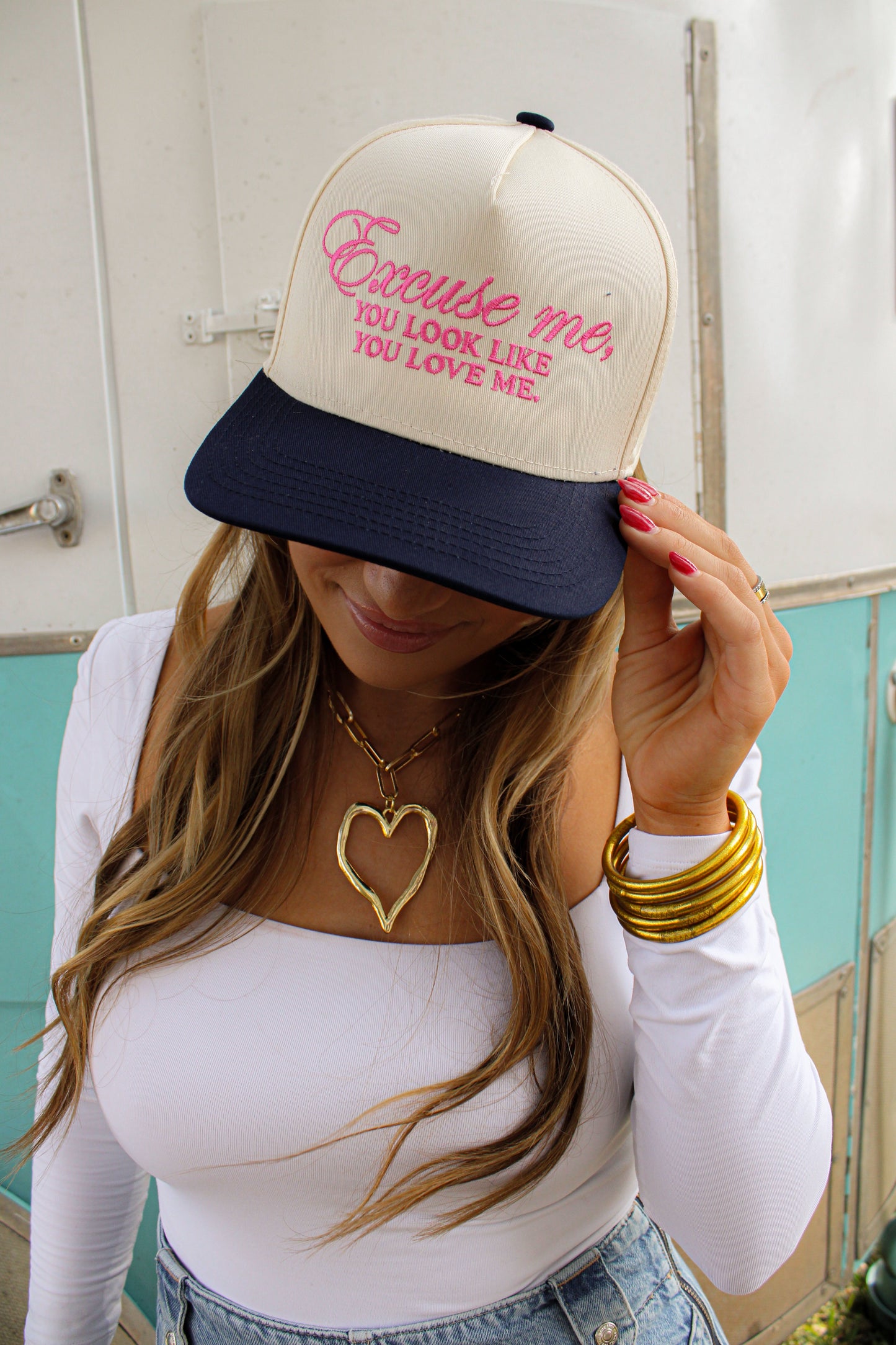 EXCUSE ME HAT