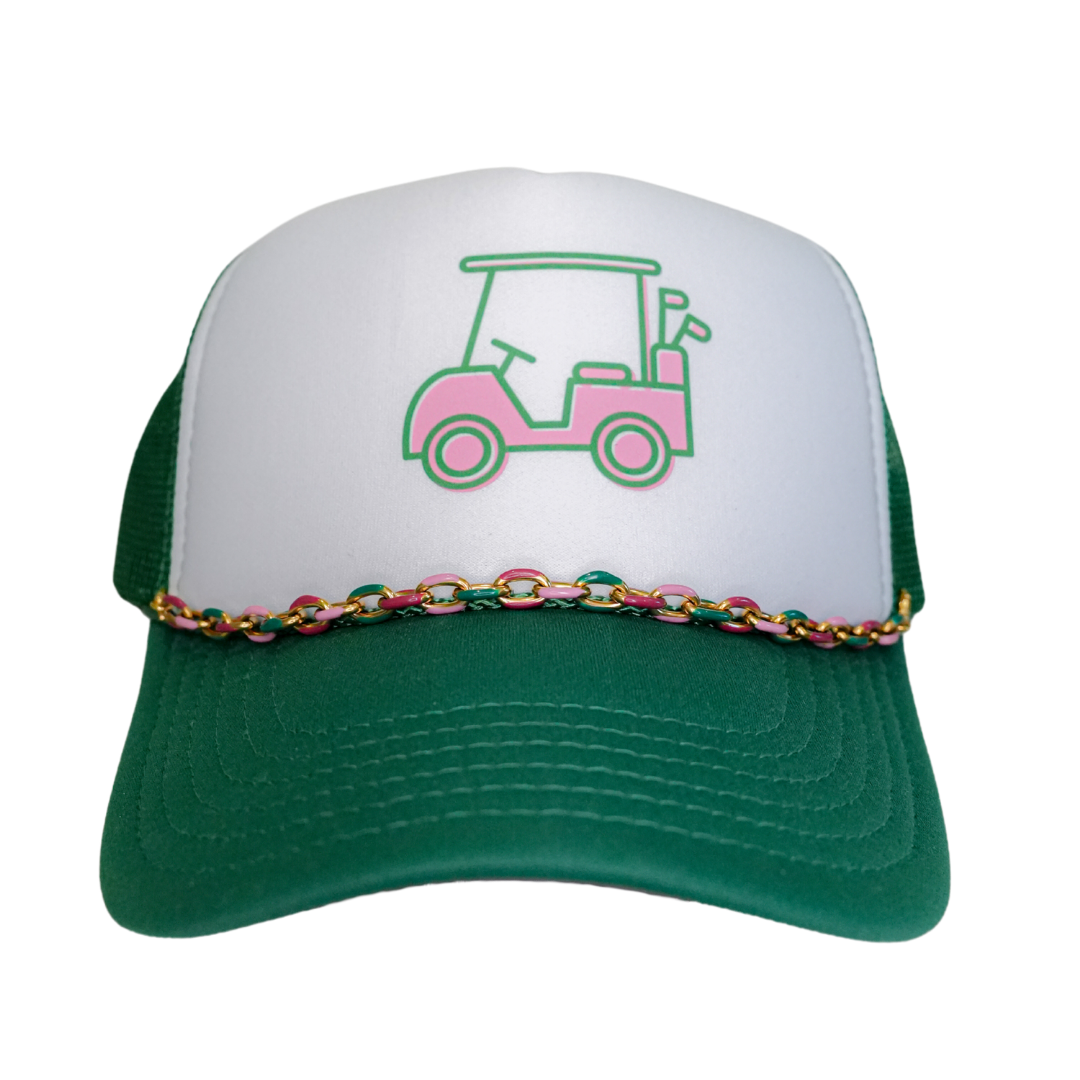 GOLF CART TRUCKER HAT