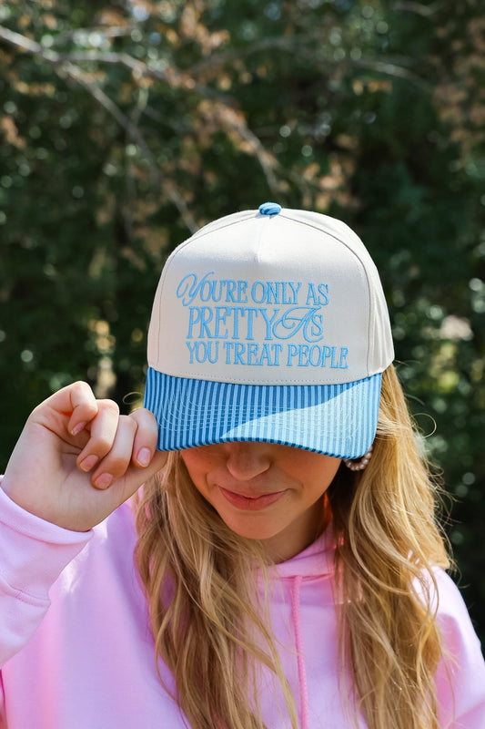 PRETTY GIRL PRIVILEGE CANVAS CAP