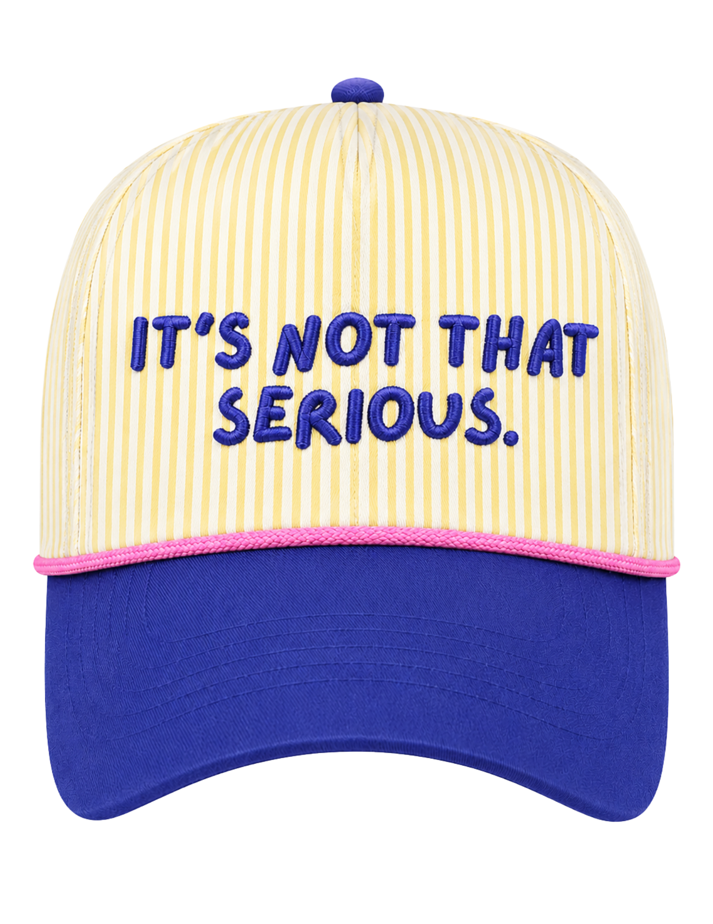 IT’S NOT THAT SERIOUS CANVAS CAP