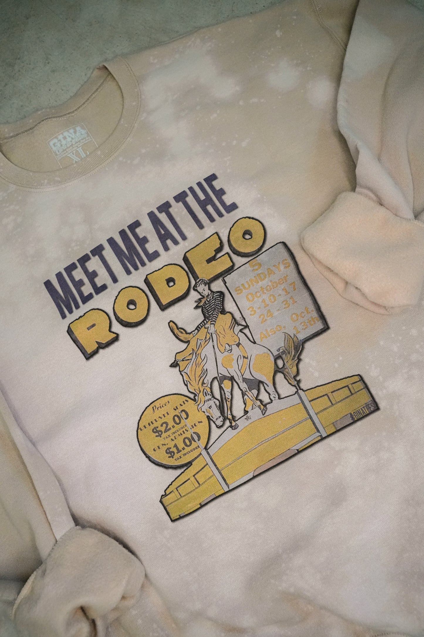 MEET ME AT THE RODEO CREWNECK