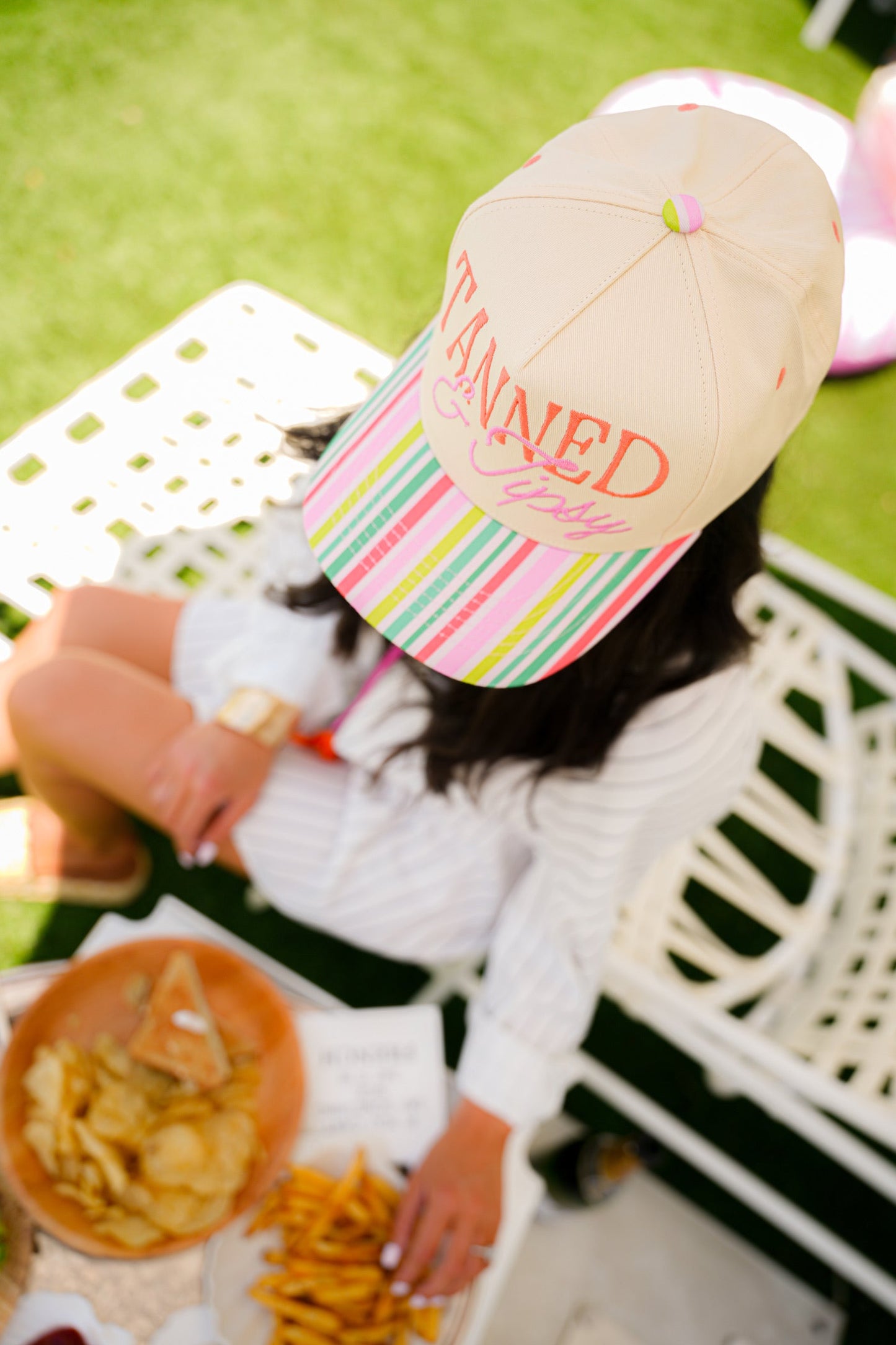 TANNED & TIPSY CANVAS CAP
