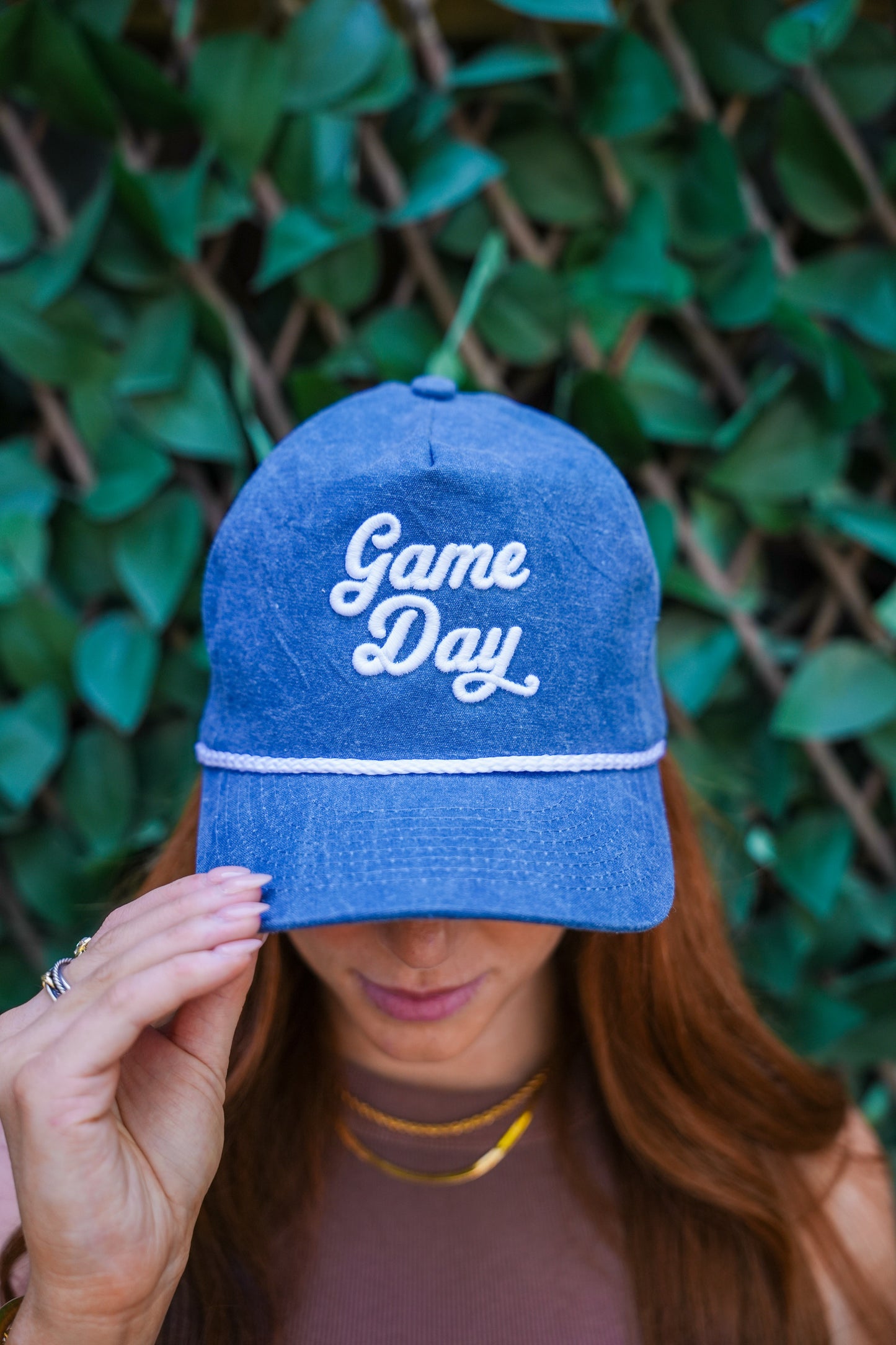 DENIM GAME DAY CANVAS CAP