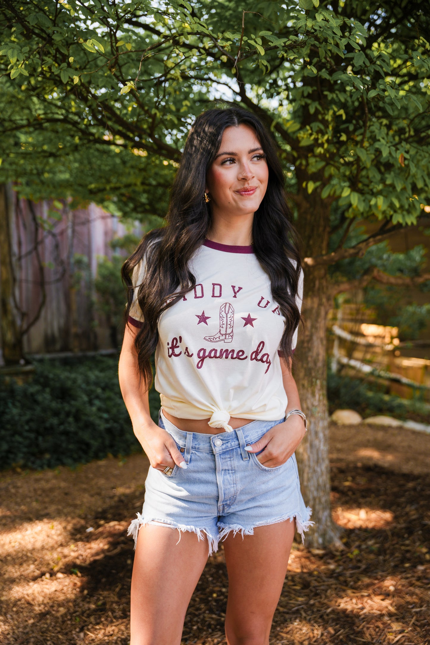GIDDY UP, IT'S GAME DAY TEE