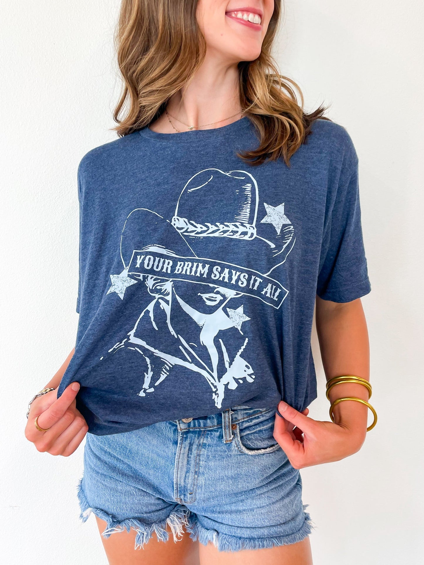 Your Brim Says It All Tee