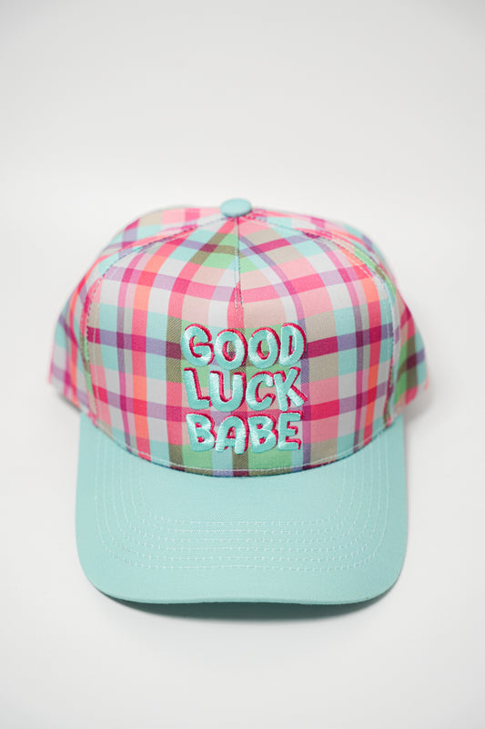 GOOD LUCK BABE CANVAS CAP