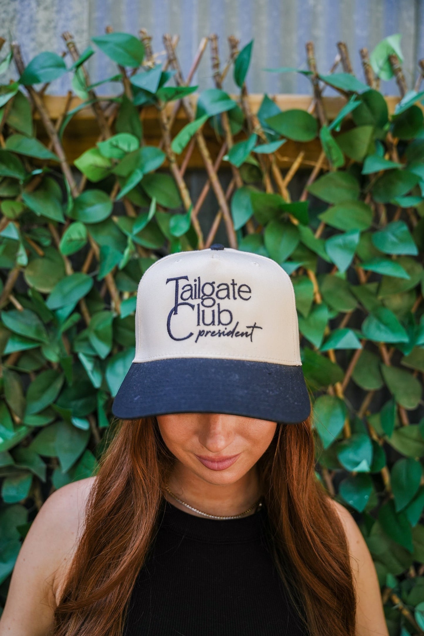 TAILGATE CLUB PRESIDENT CANVAS CAP