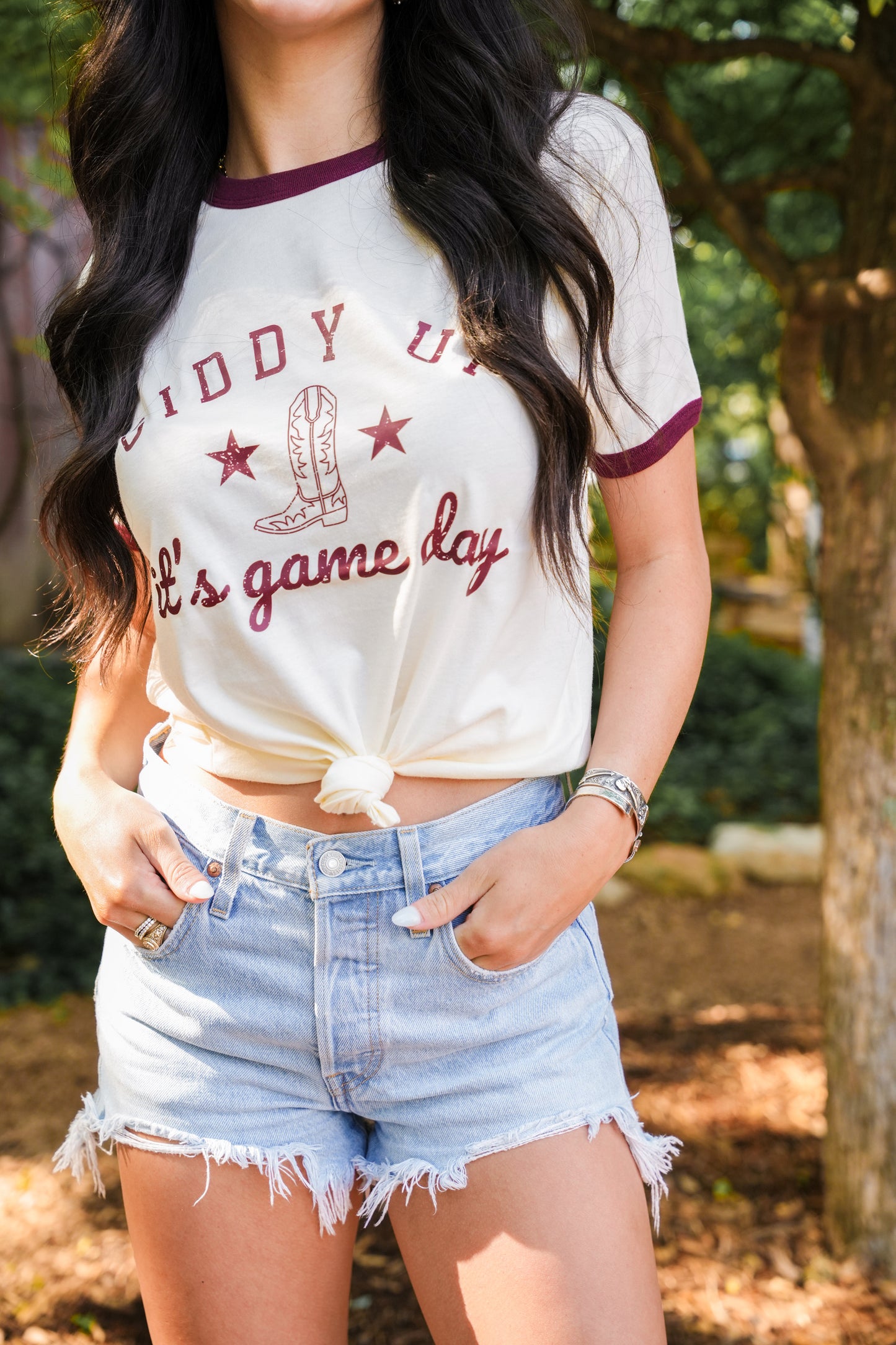 GIDDY UP, IT'S GAME DAY TEE