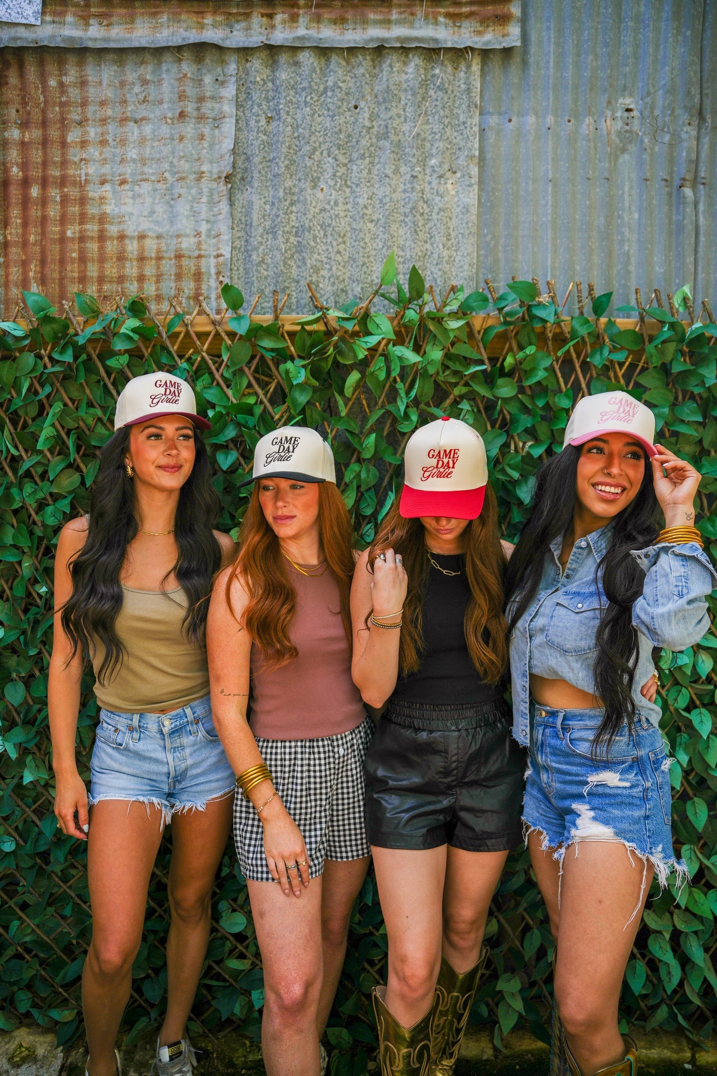 GAME DAY GIRLIE CANVAS CAP