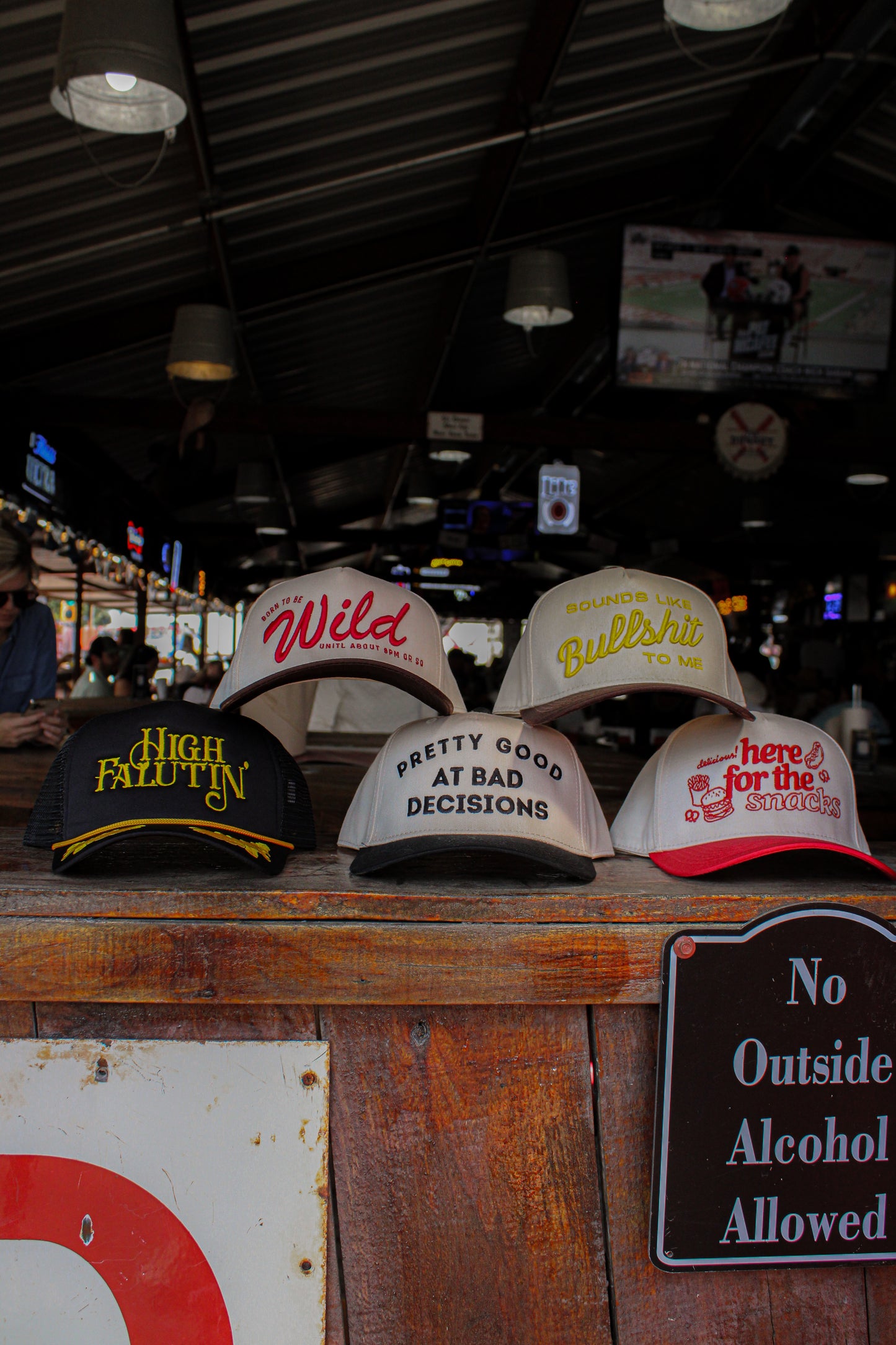 HIGH FALUTIN' TRUCKER HAT