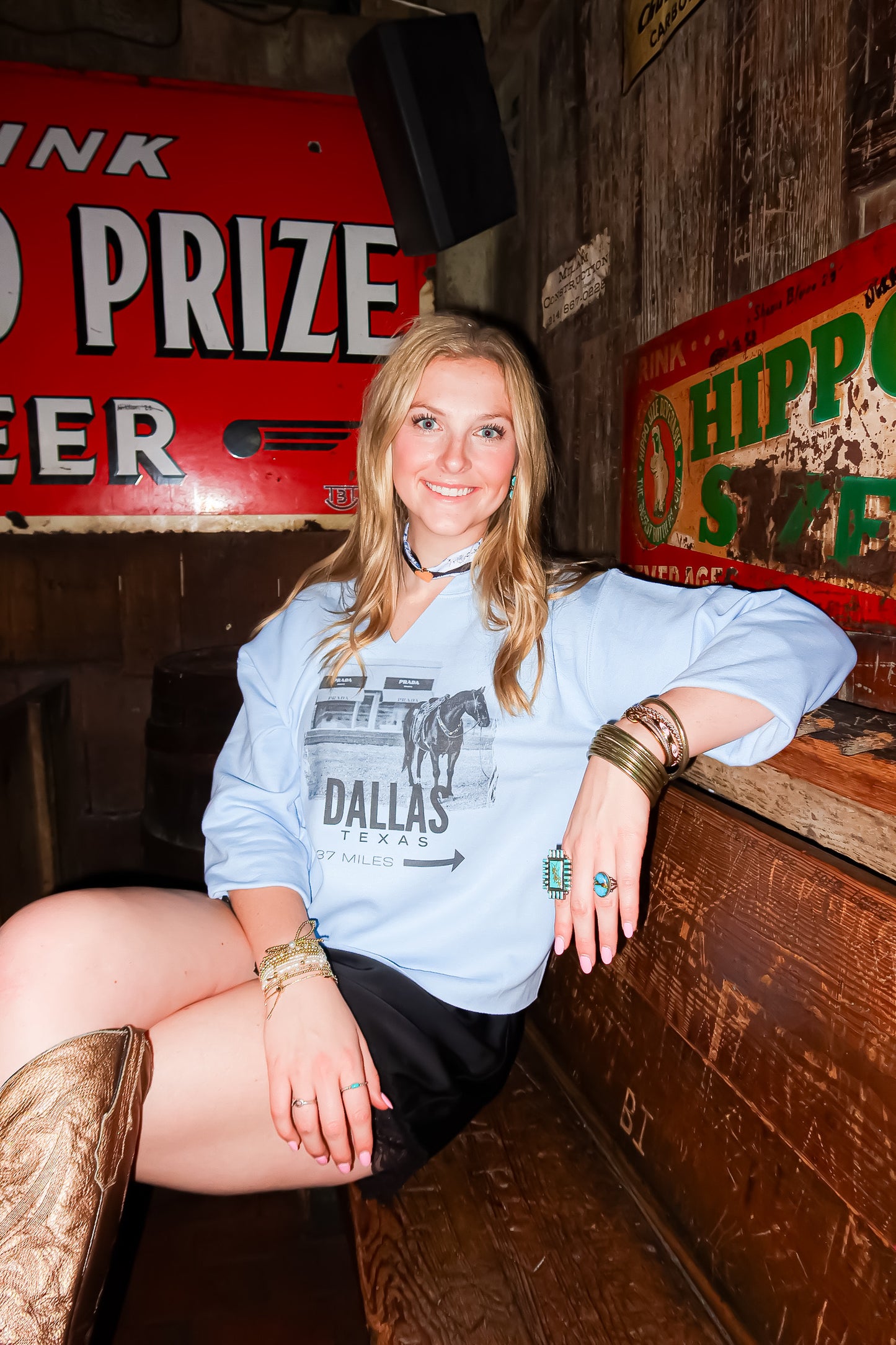 OFF TO MARFA TEE | CREWNECK
