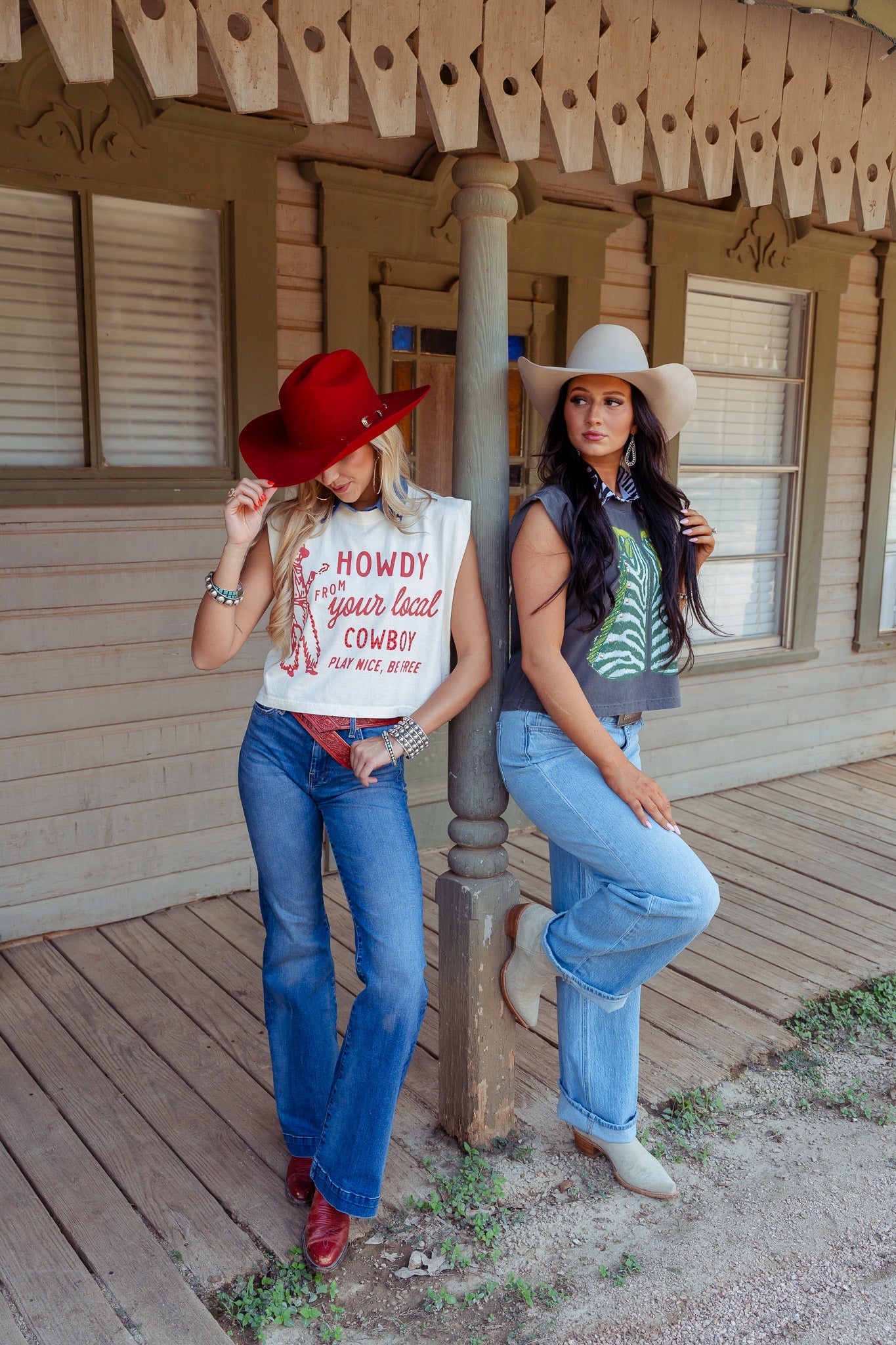 HOWDY FROM YOUR LOCAL COWBOY TEE | TANK | CREWNECK
