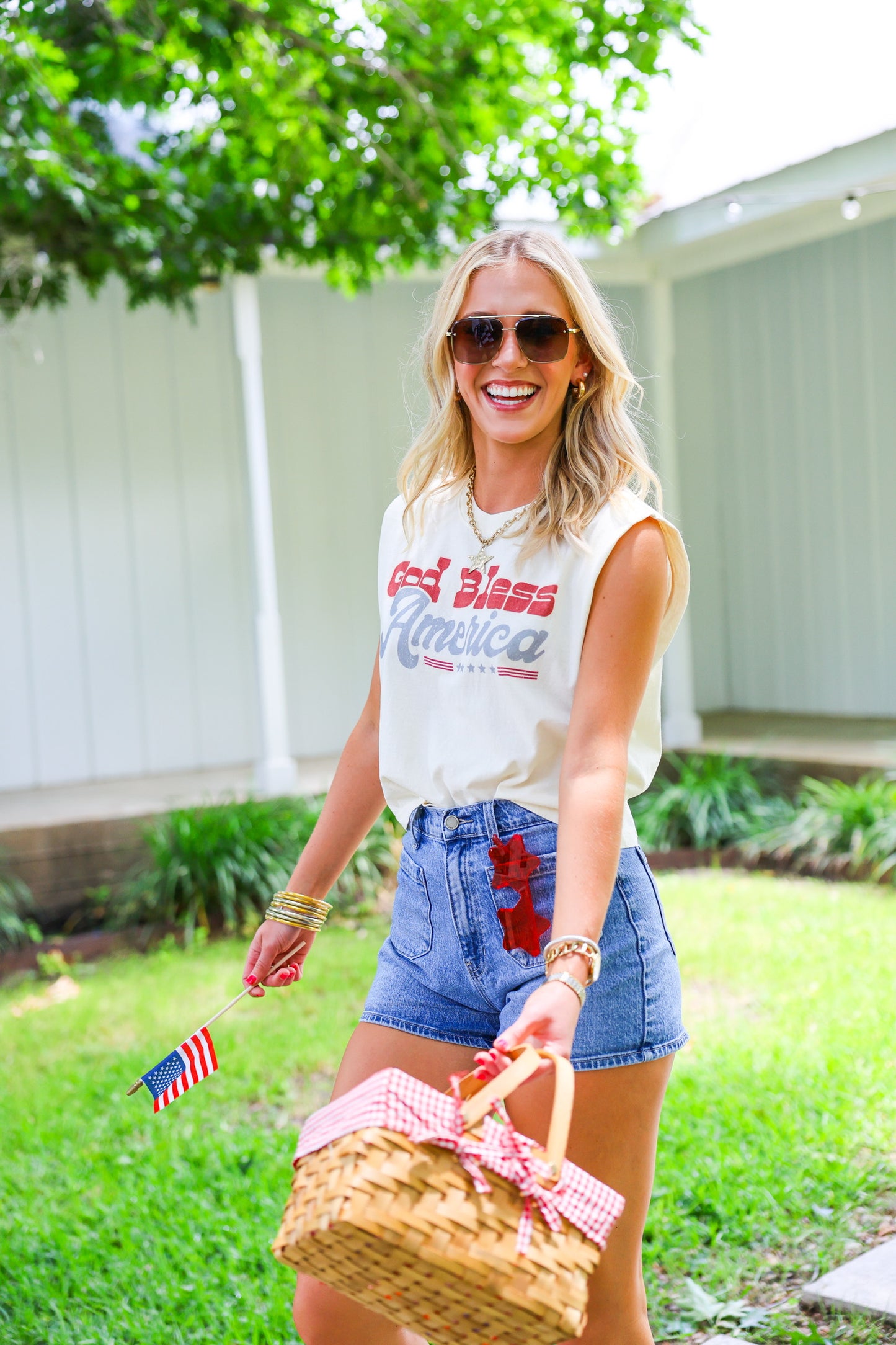 GOD BLESS AMERICA TEE