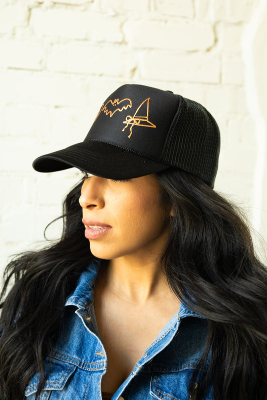 CREEP IT CUTE TRUCKER HAT