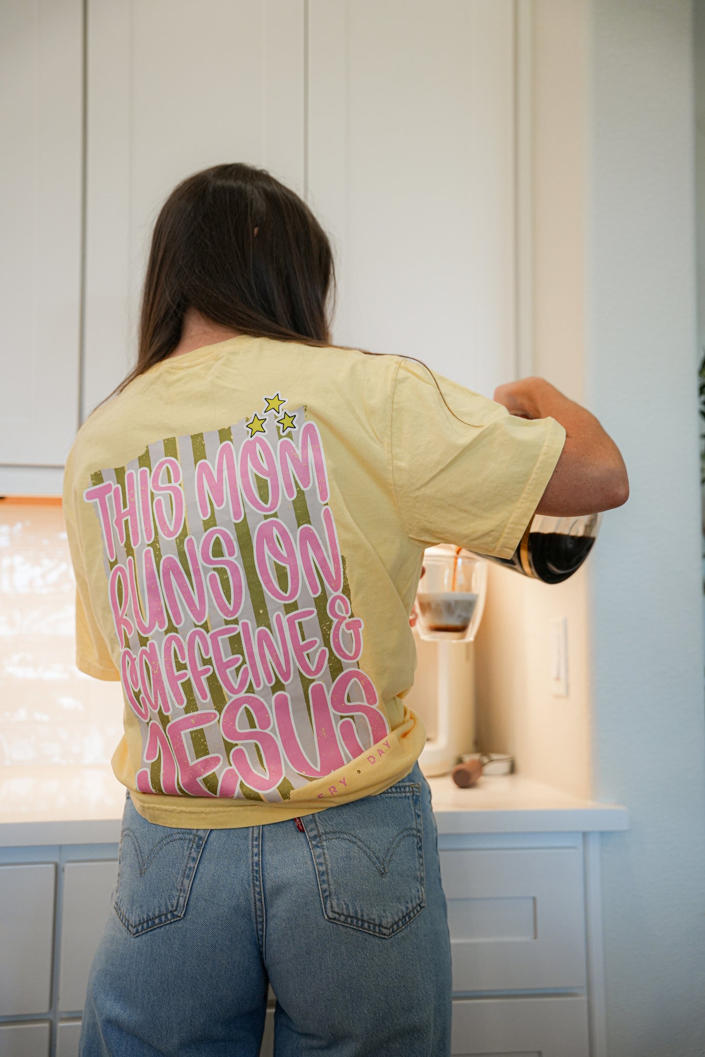 CAFFEINE & JESUS TEE