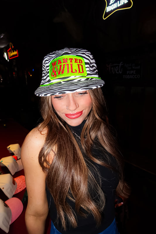 WANTED & WILD CANVAS CAP