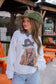 GINA DESIGNER COWGIRL CREWNECK