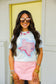 GINA PINK LABEL TEXAS TEE | CREWNECK