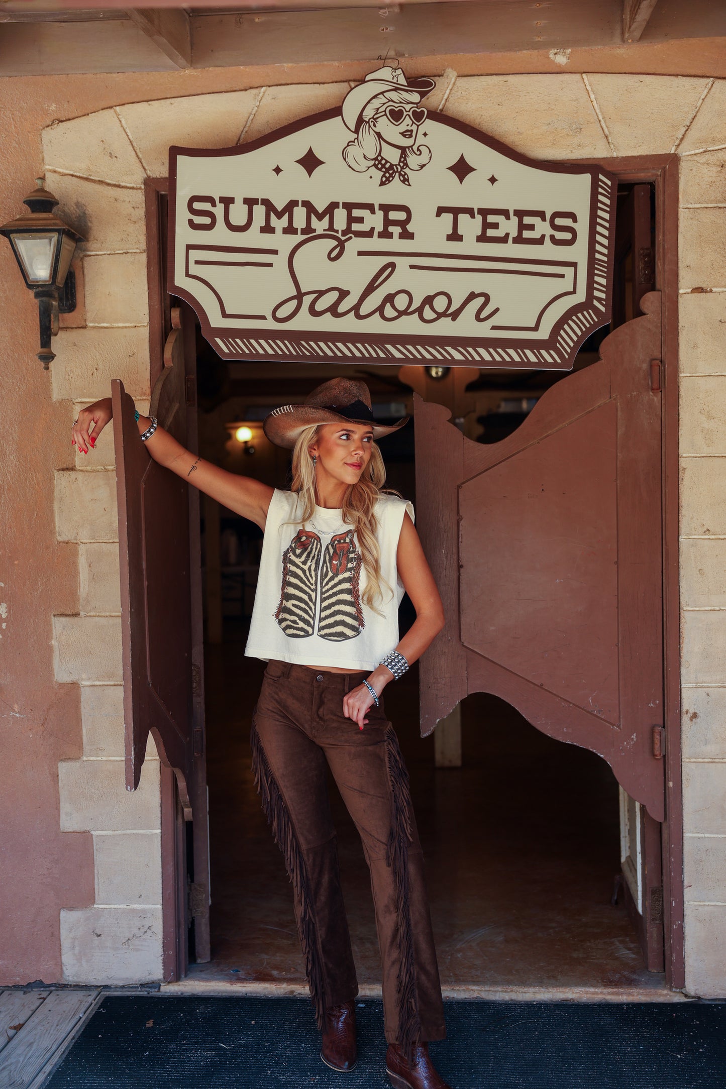 ZEBRA CHAPS (NEUTRAL) TANK | TEE