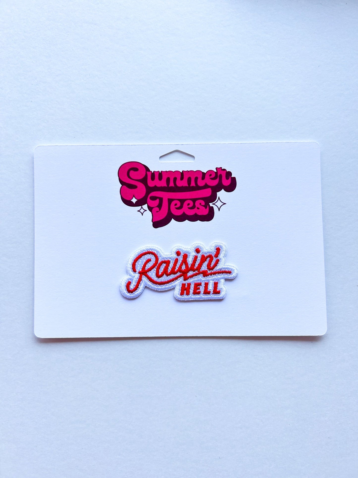 Raisin' Hell Patch