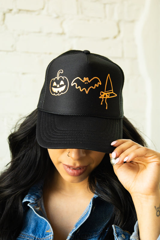 CREEP IT CUTE TRUCKER HAT