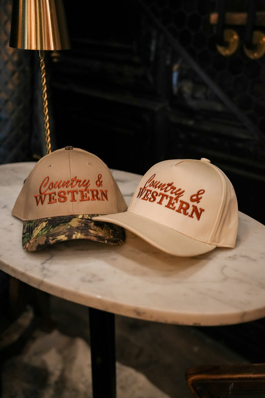 COUNTRY & WESTERN CANVAS CAP