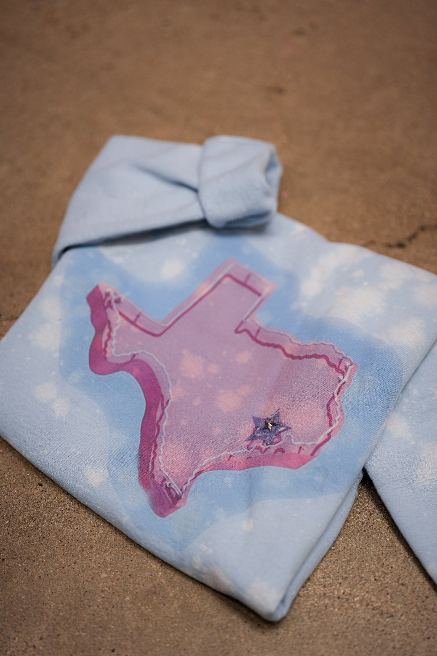 GINA PINK LABEL TEXAS TEE | CREWNECK