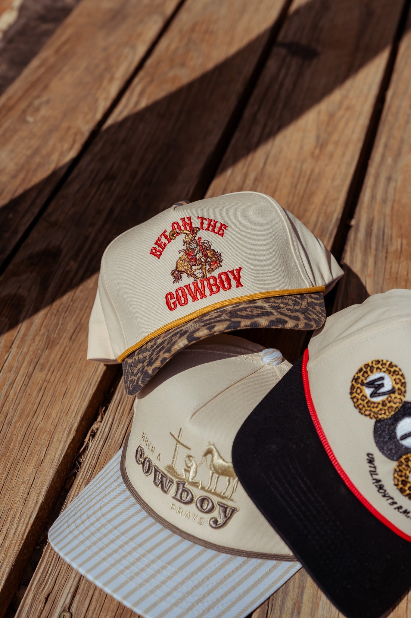 BET ON THE COWBOY CANVAS CAP