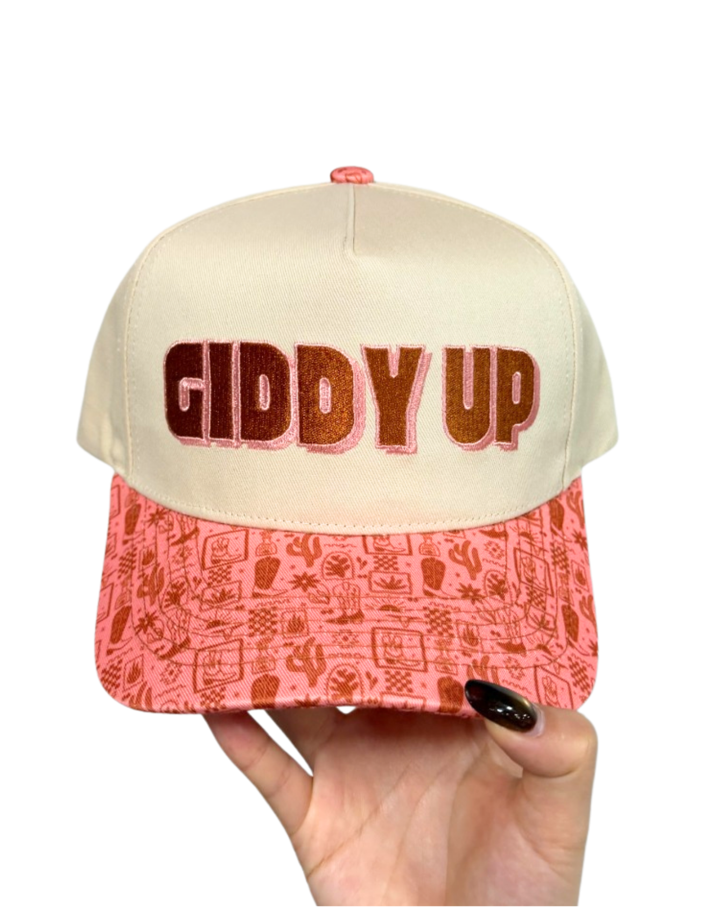 GIDDY UP CANVAS CAP