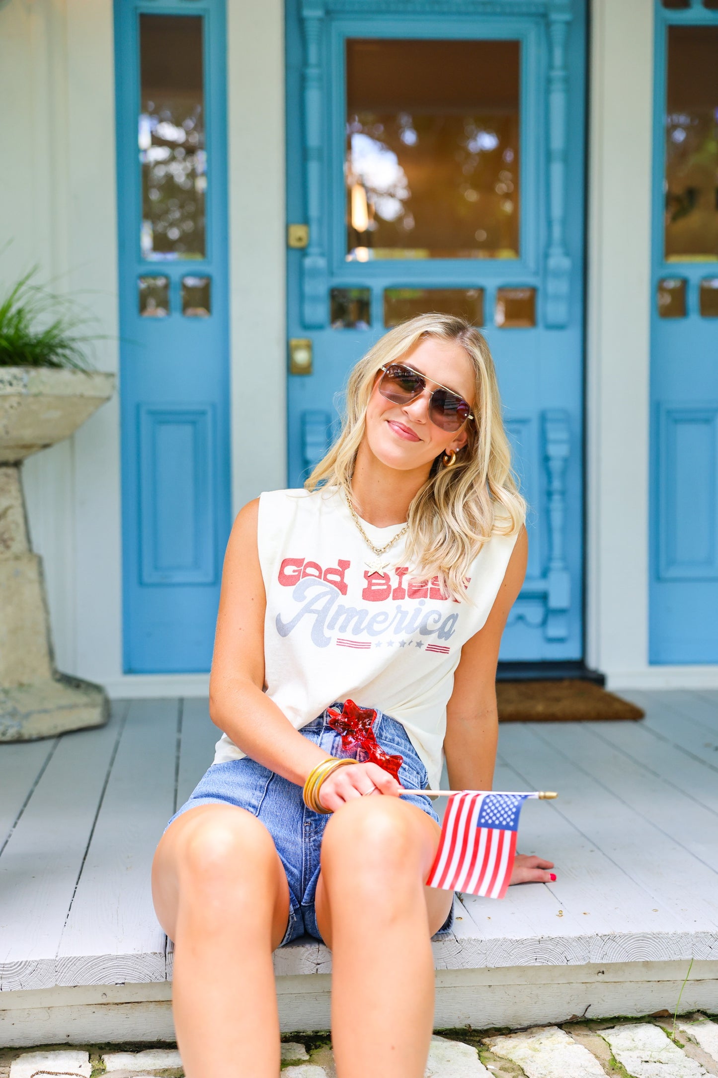 GOD BLESS AMERICA TEE
