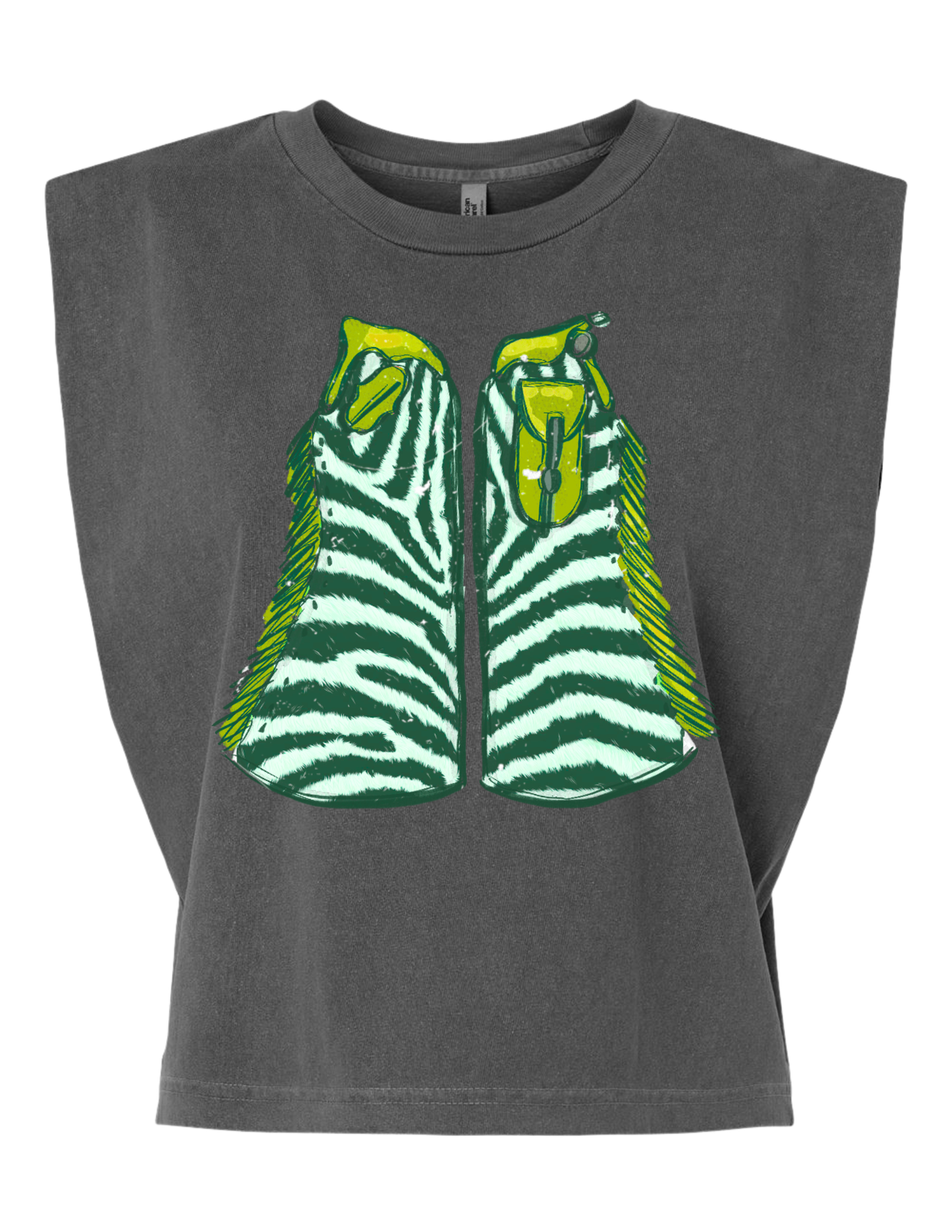 ZEBRA CHAPS (NEON) TANK | TEE