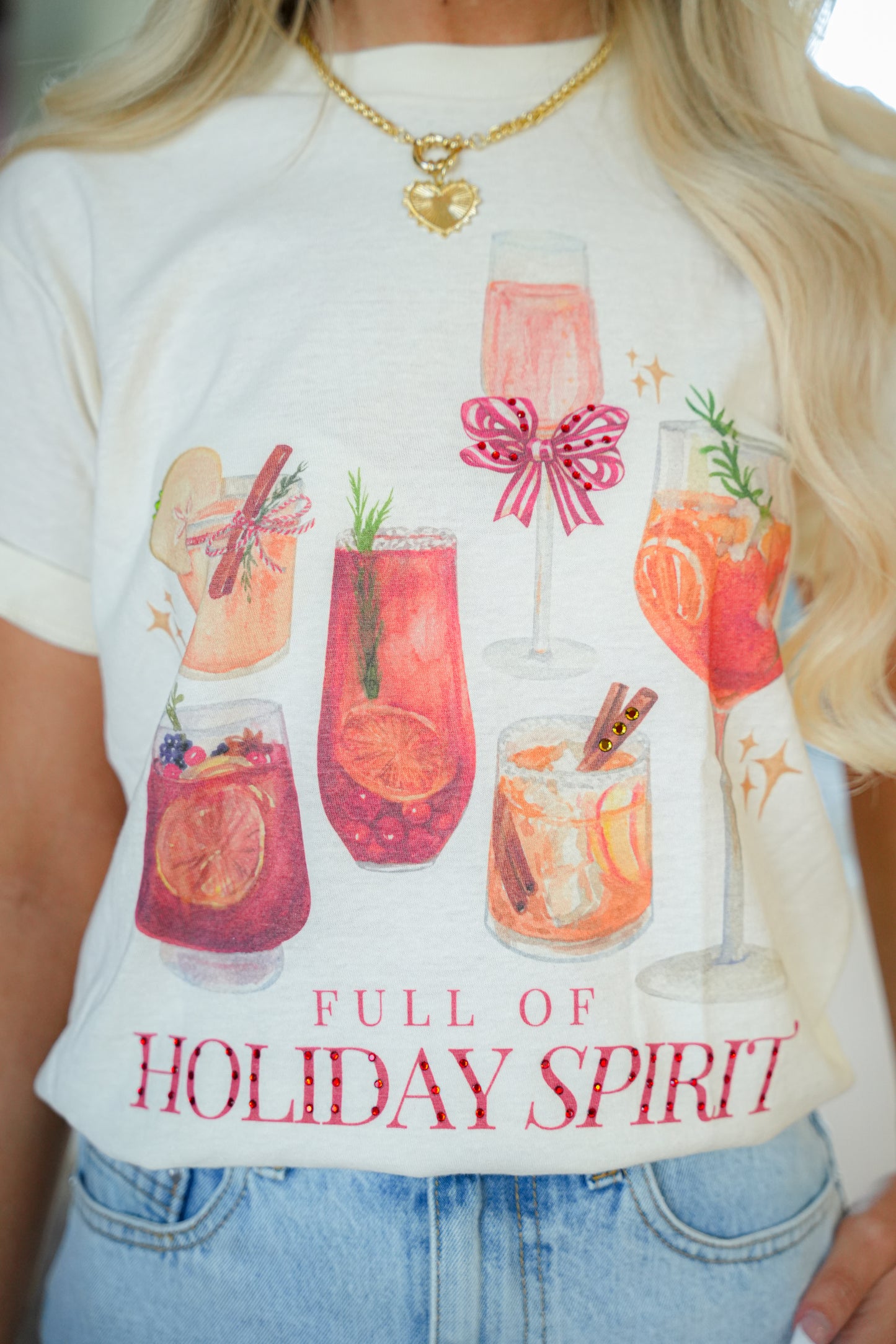 FULL OF HOLIDAY SPIRIT TEE