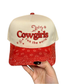 COWGIRLS RUN THE WORLD CANVAS CAP