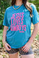 JESUS LOVES COWBOYS TEE | CREWNECK