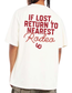 IF LOST RETURN TO THE NEAREST RODEO TEE