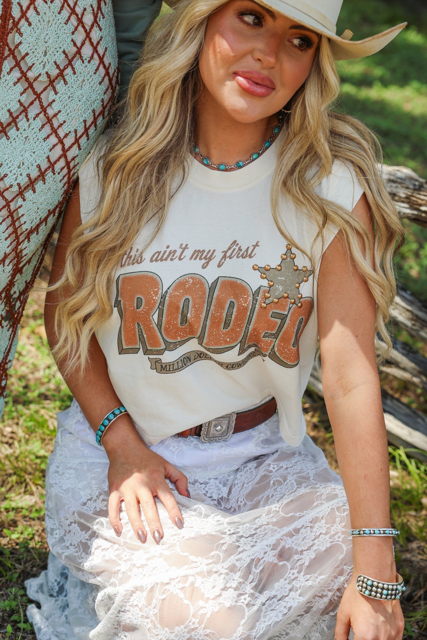 AIN’T MY FIRST RODEO (NEUTRAL) TANK | TEE | CREWNECK