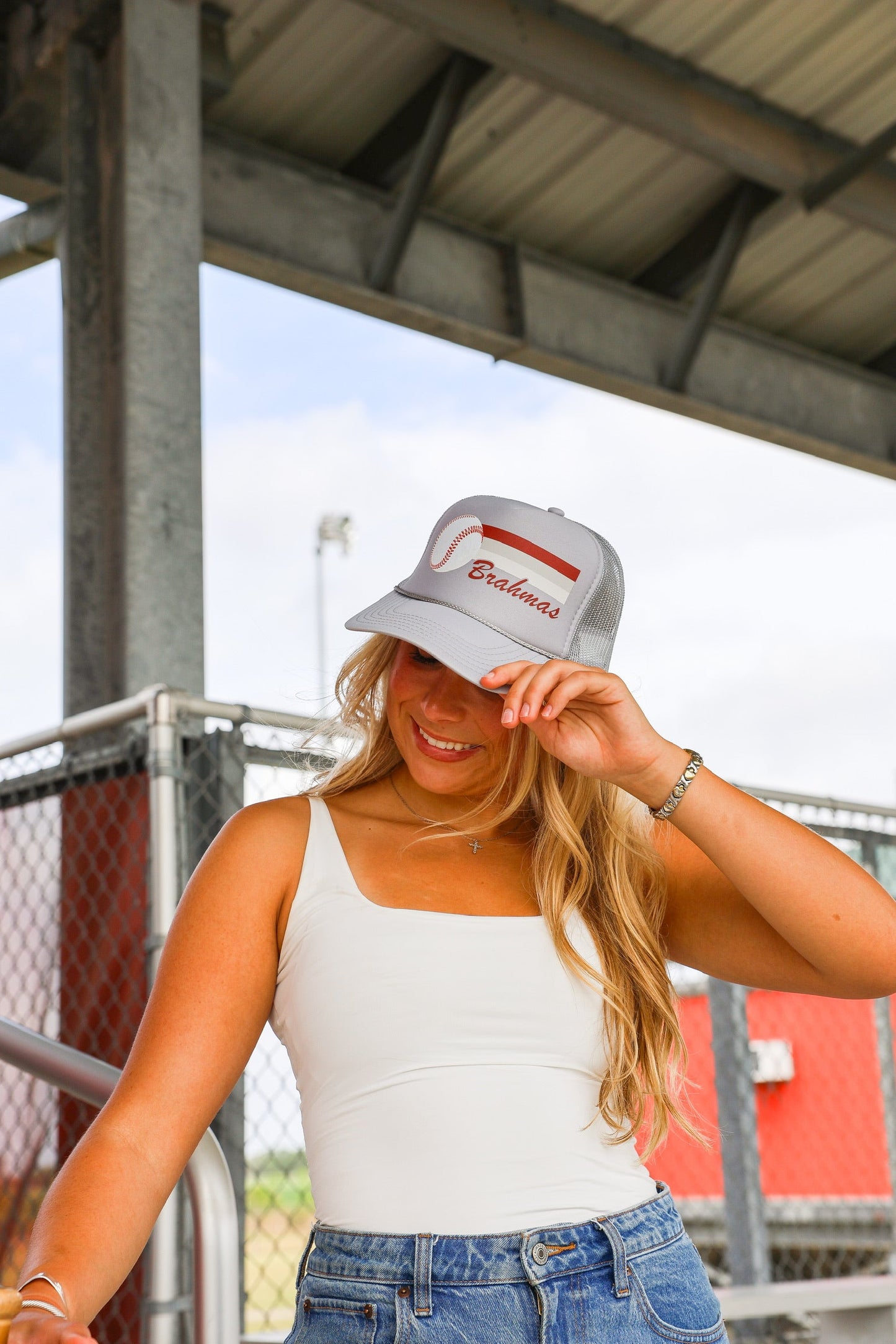 AV BASEBALL CUSTOM TRUCKER HAT