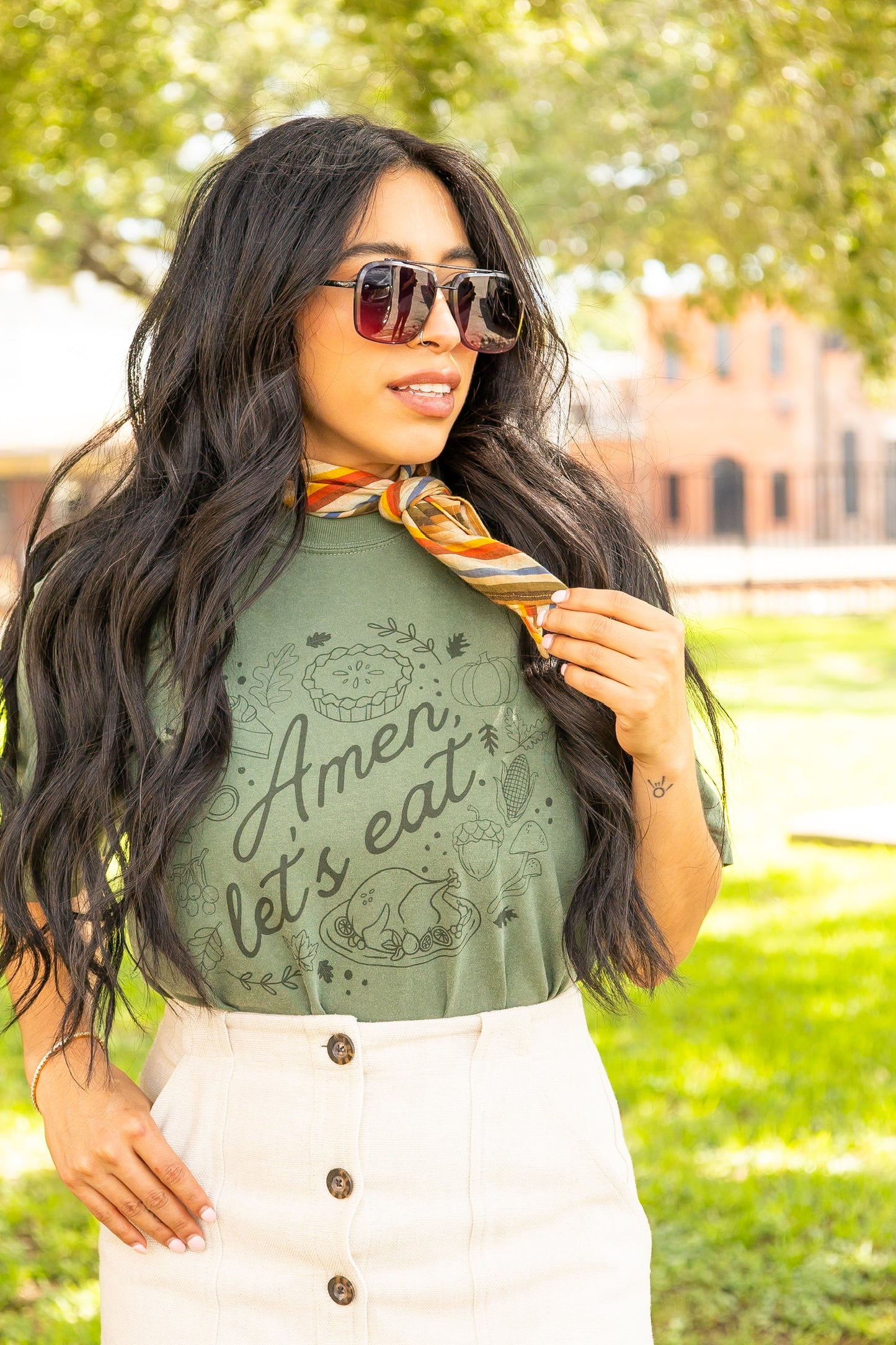 AMEN, LET'S EAT TEE