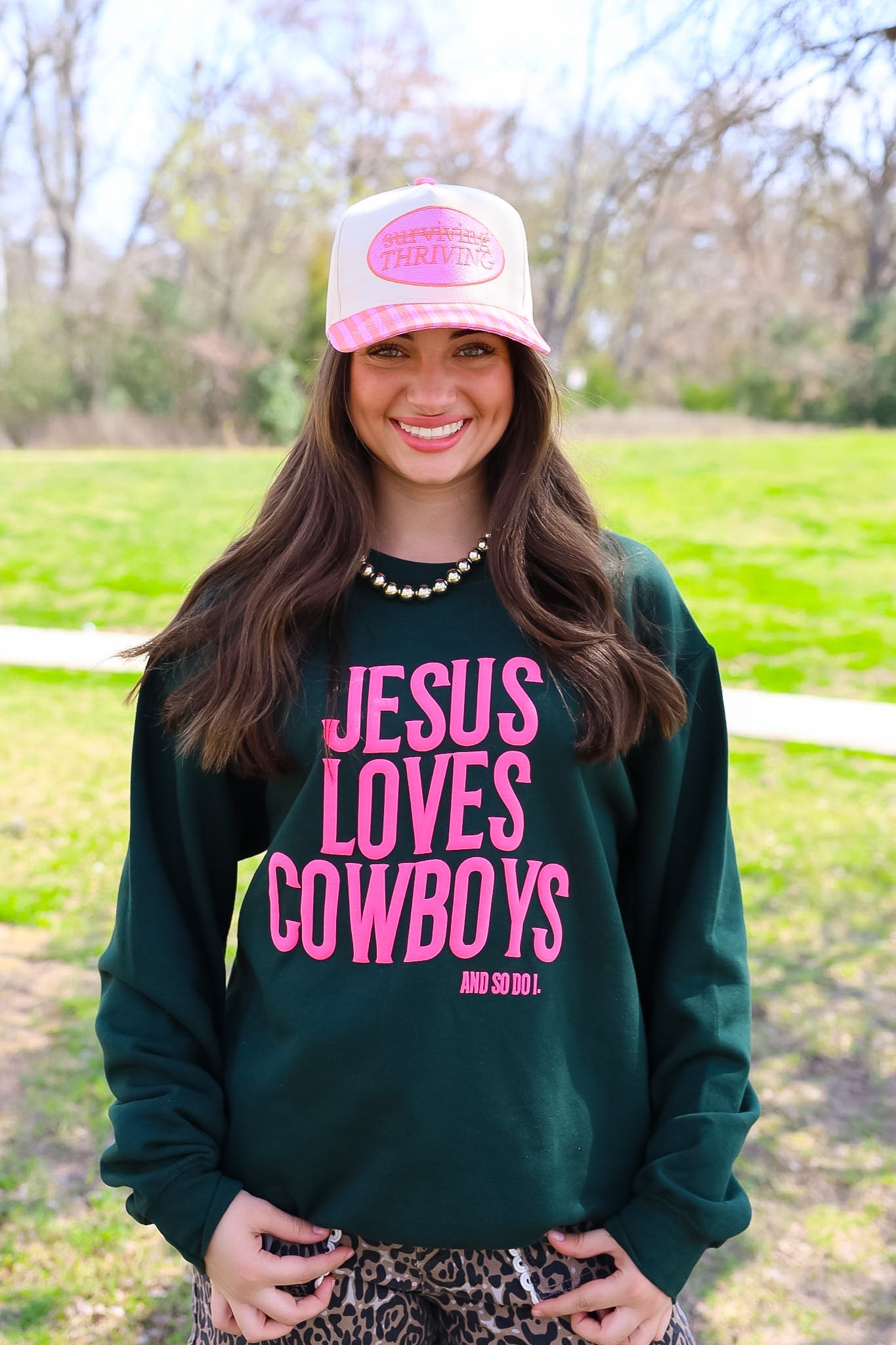 JESUS LOVES COWBOYS TEE | CREWNECK