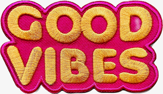 Pink Good Vibes Patch