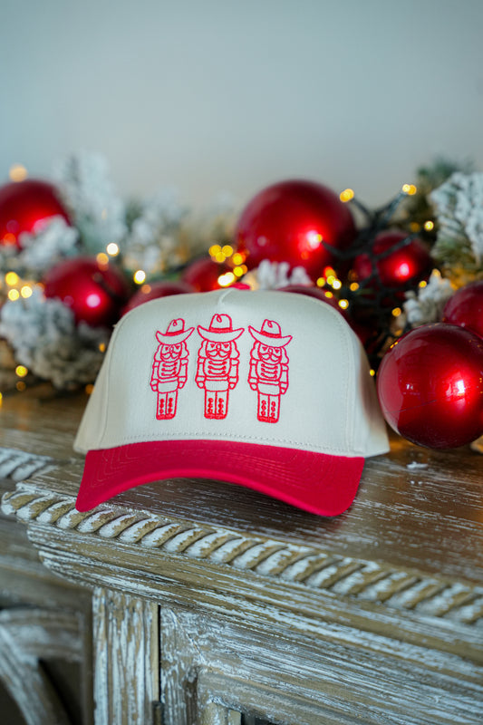 COWBOY NUTCRACKER CANVAS CAP