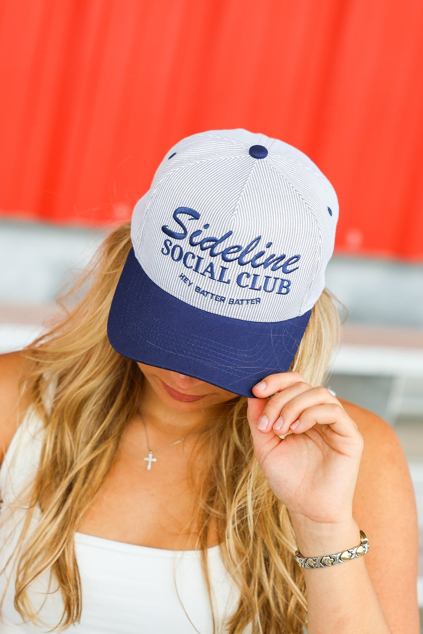 HEY BATTER BATTER CANVAS CAP